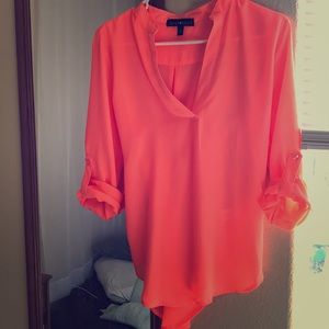 Beautiful Coral Summer Top
